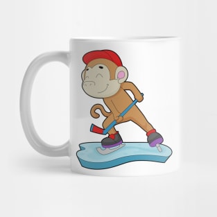 Monkey Field hockey Hockey stick Sports Mug